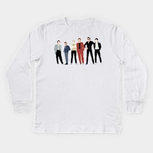 Huey Lewis and the News Kids Long Sleeve T-Shirt